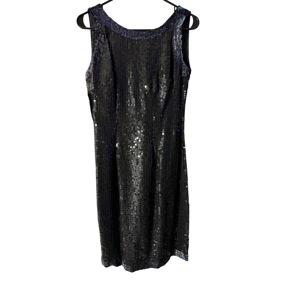 Oh! Johnny Vintage Sequin Silk Mini Dress Size S MSRP $99.99